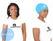 Adult Afro MIDI Swimma Cap